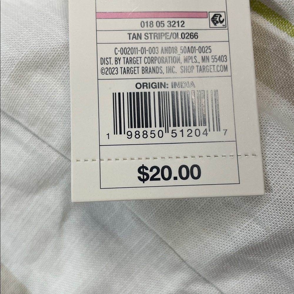 a new day Striped Picnic Midi Side Slit Pull On Skirt Size XS | NWT - Picture 6 of 7